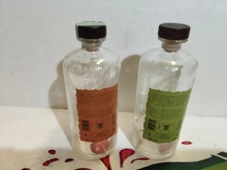2 BOTTIGLIE VUOTE GIN TARANTOLA