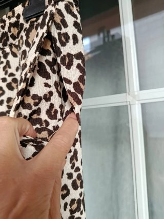 Pantalón estampado animal print