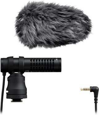 Micrófono Canon DM-E100 Stereo Negro