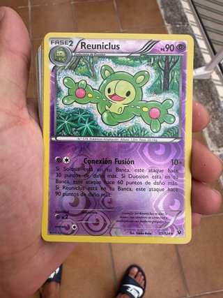 Carta Pokémon Reuniclus reverse