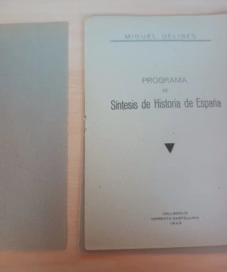 Miguel Delibes-Síntesis de historia de España 1949