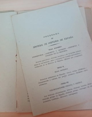 Miguel Delibes-Síntesis de historia de España 1949
