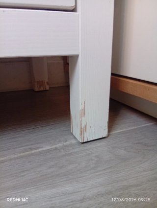 Mesitas de noche HEMNES Ikea blanca