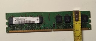2x Qimonda 1GB DDR2 PC2-5300 667MHz RAM