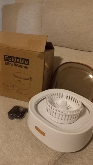 Mini Lavadora Portátil Plegable 15L