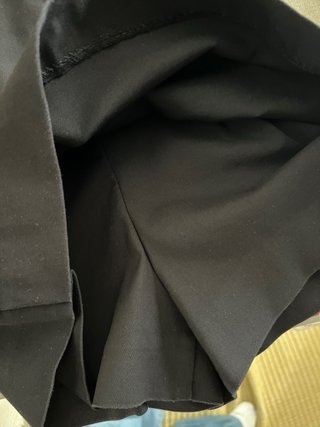 Zara Abito Monospalla Nero Taglia XS
