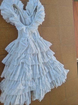 Vestido Gitana Blanco