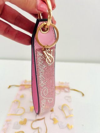 Llavero Victoria's Secret Rosa Brillantes