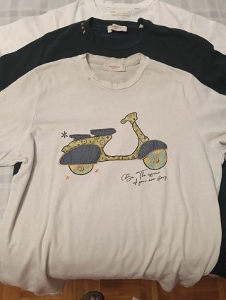 Lote 4 Camisetas Manga Corta Chico