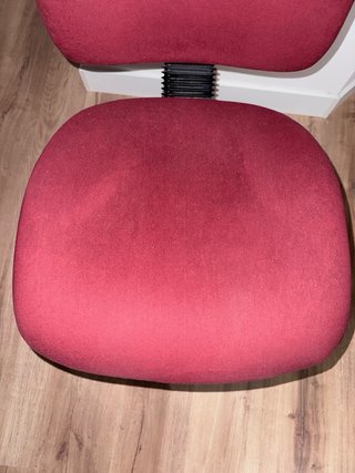 Silla de oficina granate