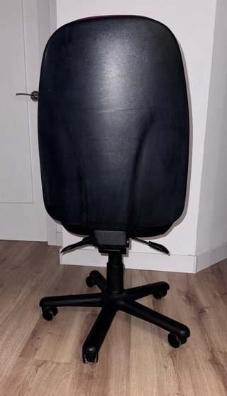 Silla de oficina granate