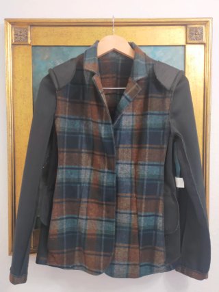 Traje chaqueta pantalón de cuadros