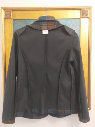 Traje chaqueta pantalón de cuadros