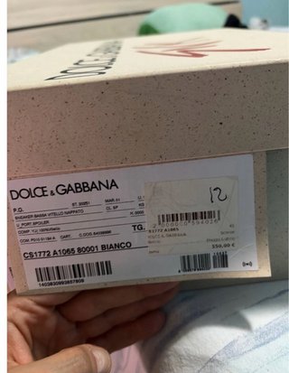 Scarpe Dolce & Gabbana bianche