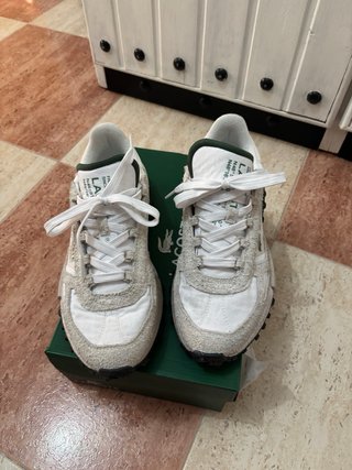 Deportivas Lacoste Elite Active Beige/Verde