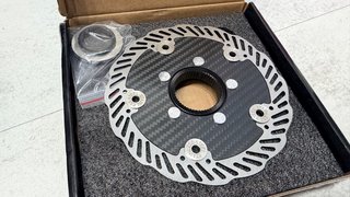 Discos Freno Carbono Aero 160/140mm Centerlock