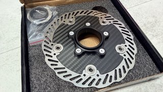 Discos Freno Carbono Aero 160/140mm Centerlock