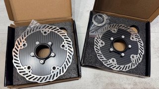 Discos Freno Carbono Aero 160/140mm Centerlock