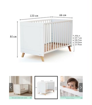 Cuna colecho Cool Dreams 120x60