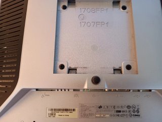 Monitor Dell Negro/Plateado