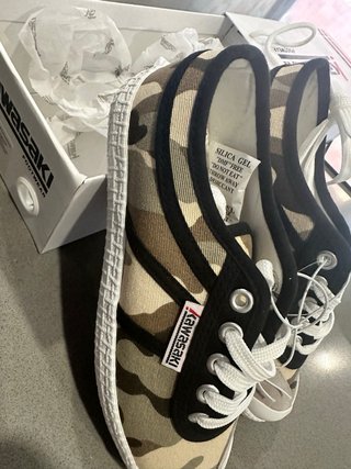 Zapatillas Kawasaki Camuflaje Talla 36 Nuevas