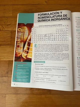 Física y química 1 Bachillerato