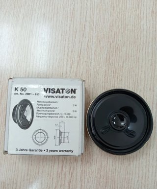 Altavoz Miniatura VISATON K50 8 Ohm 2W