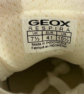 Geox D Blomiee Sneakers Blancas Talla 41