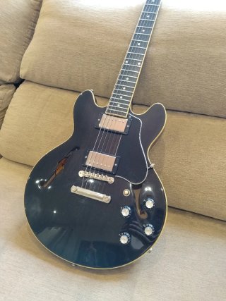 Gibson 339 Trans Ebony Guitarra Eléctrica