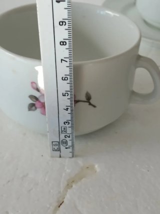 Servizio tazze porcellana Richard Ginoli fior di p