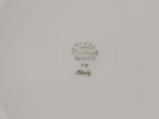 Servizio tazze porcellana Richard Ginoli fior di p