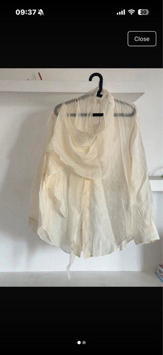 Camisa Zara ZW Pañuelo Zara ZW handkerchief shirt