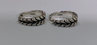 Pendientes aro de plata