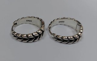 Pendientes aro de plata