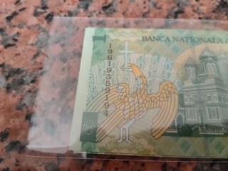 Banconota Romania 1 Leu FDS
