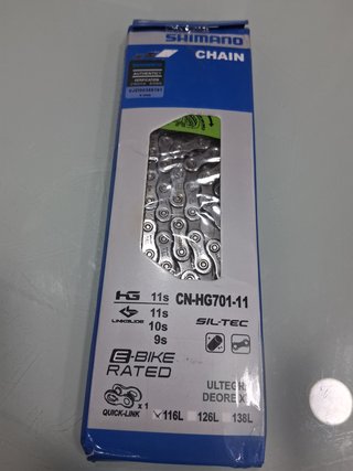 Cassette Shimano 11v 11-42 + Cadena Shimano