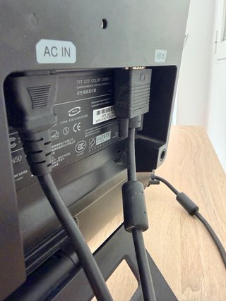 Monitor Sony Negro/Plateado