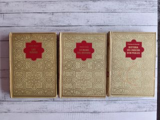Lote de 3 libros clasicos ediciones Rodegar 1972.