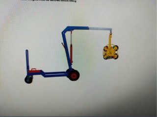 Mini Grúa Cristalero KS-280