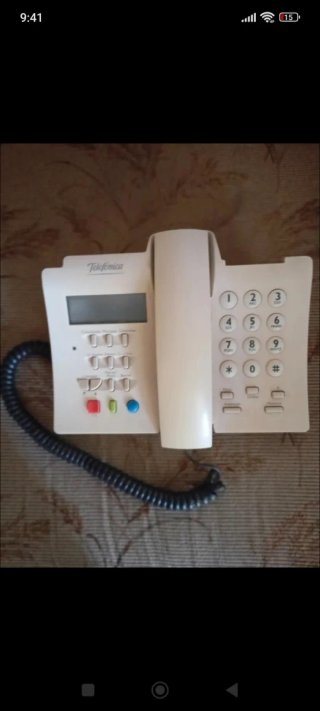 Teléfono antiguo Telefonica