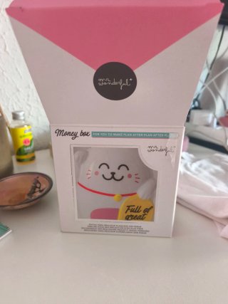 Hucha Gato Mr Wonderful