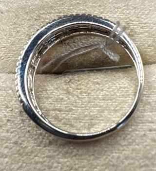 Anillo Oro 18kt con Diamantes Baguette