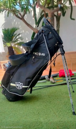 Set Golf (Bolsa Wilson, Palos Forgan, Extras)