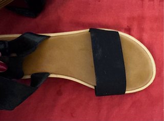 Sandalias negras de plataforma