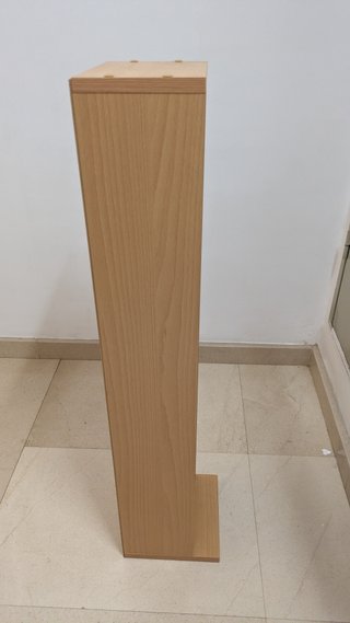 Estantería de madera para CDs de música 91x21cm