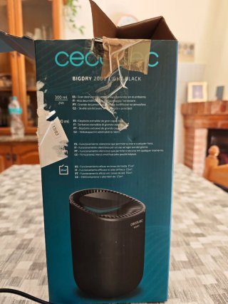 Deumidificatore Cecotec Bigdry 2000 Light Black