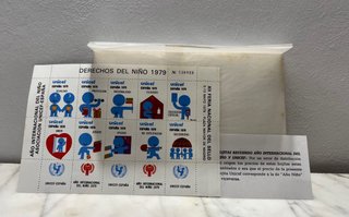 Sellos UNICEF Año Internacional del Niño 1979