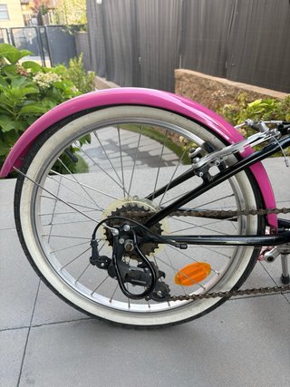 Bicicleta infantil B'twin 20” rosa