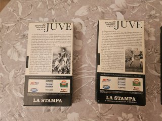 Album Grande Juve + 5 VHS La Grande Storia