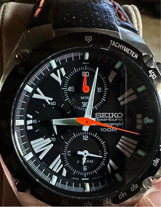 Seiko Sportura Cronógrafo 100M